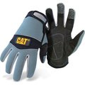 Pip CAT Neoprene Padded Palm Utility Gloves, Medium, Gray CAT012213M